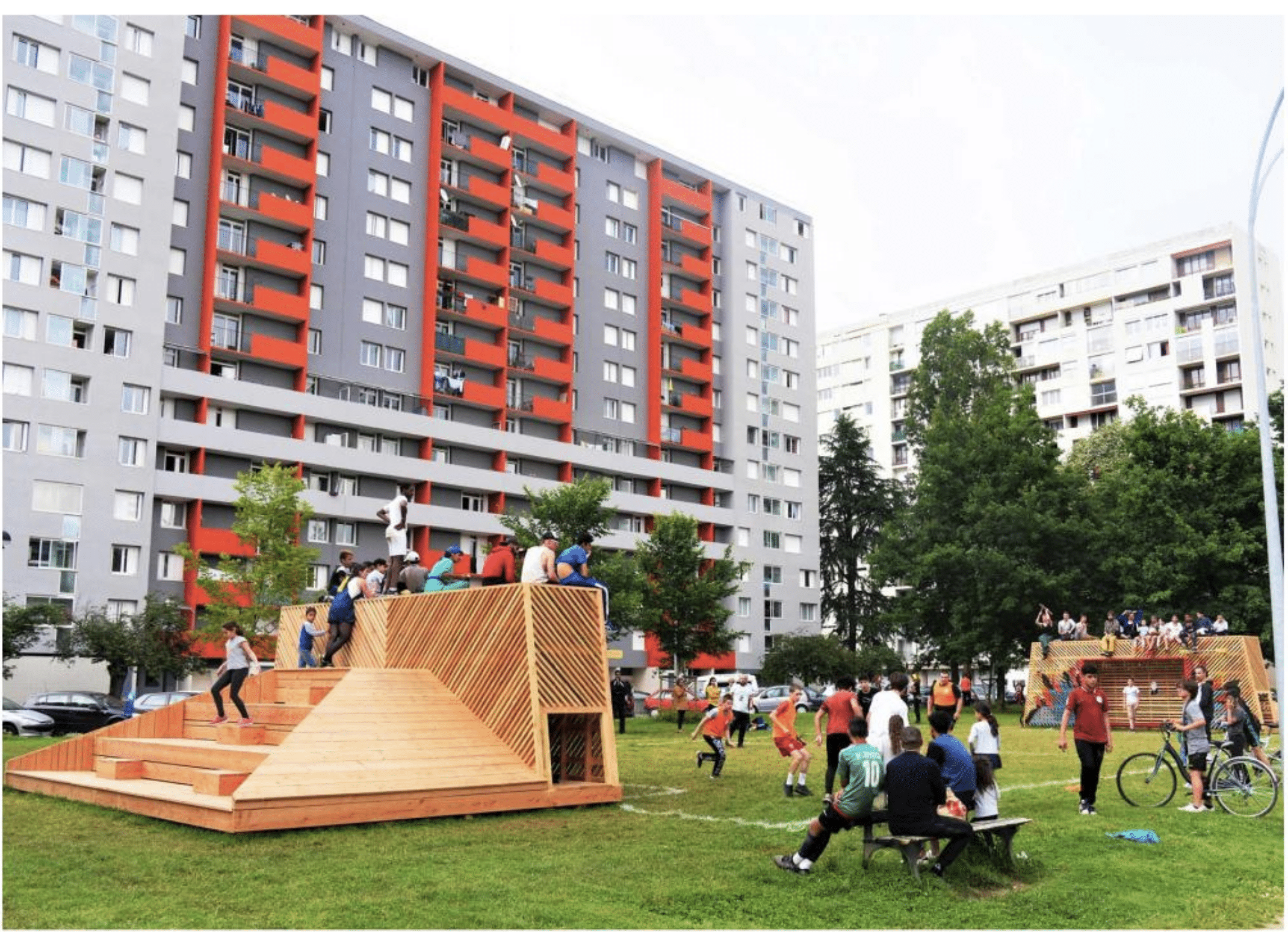 Transformer les quartiers et les espaces verts